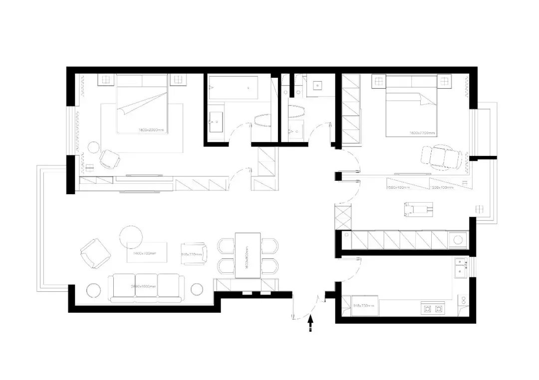 沉稳风私宅，把真正的巨石搬进家里！