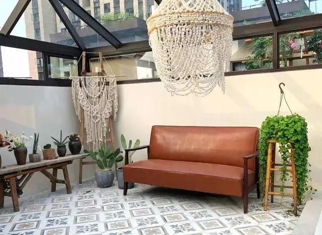 复式顶楼、阳光房，露台这样装