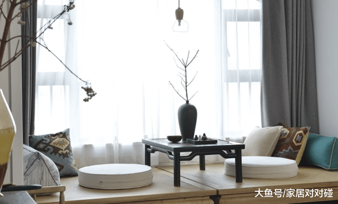 老公给玄关设竹竿, 铺水泥板! 全屋个性极了, 阳台最惬意, 晒晒!