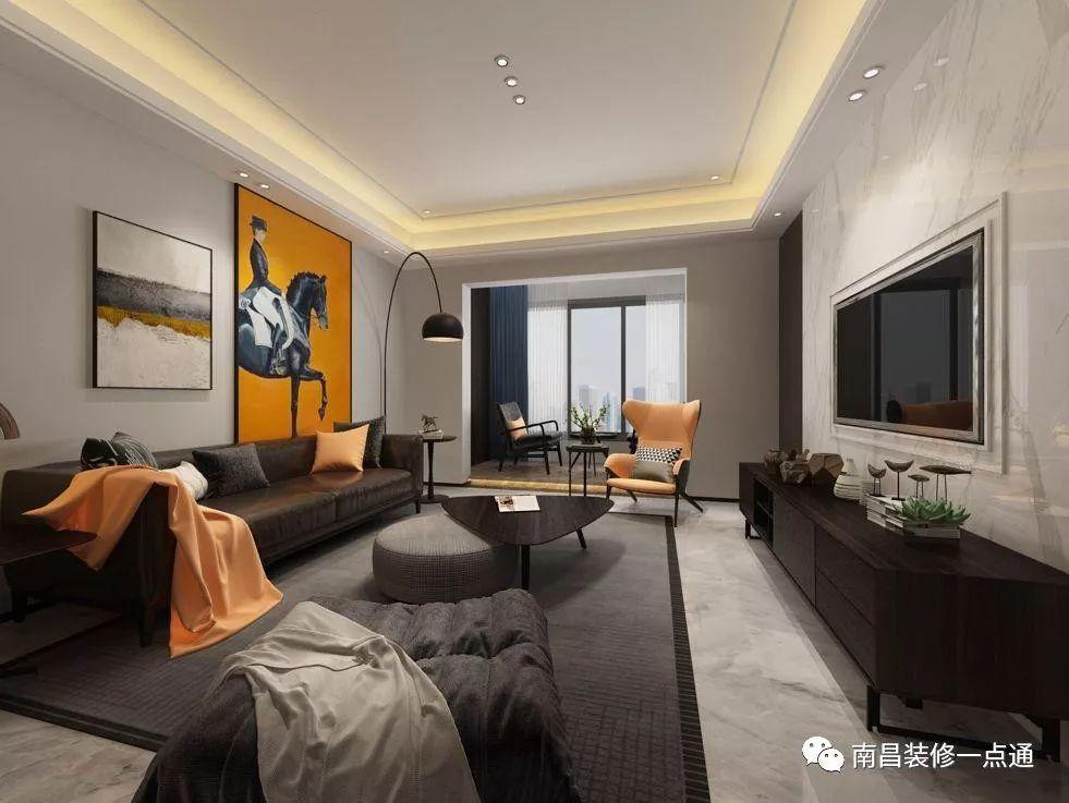 绿地朝阳中心135平三房两卫装修，王姐：家里大了20%太完美了