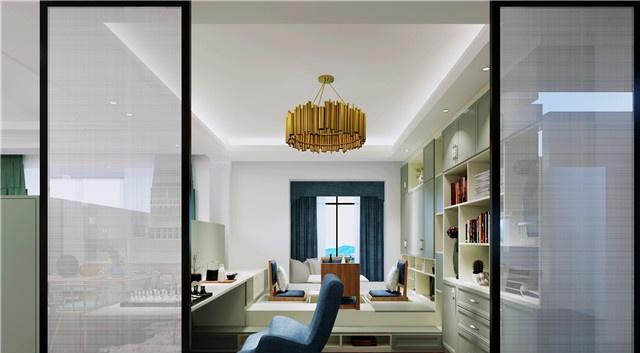 书房这样装，收纳/工作/睡眠三不误