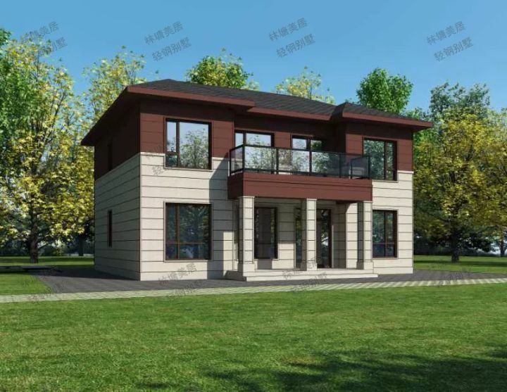 这23款经济又适用的二层别墅你看了吗？内附平面图、效果图！