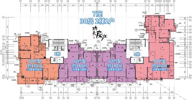 保利千灯湖逾85亿巨无霸首曝户型！套内约95-230平！全部大阳台