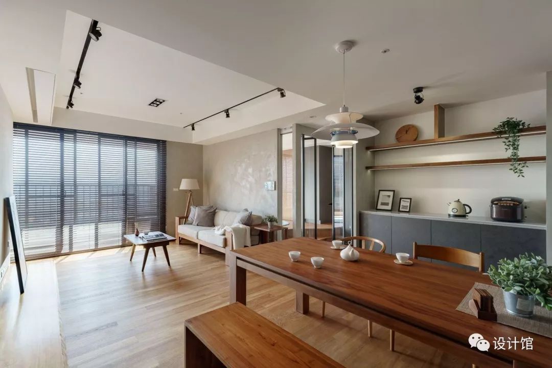 80㎡现代简约，小房子的大格局，这样活得才有意思