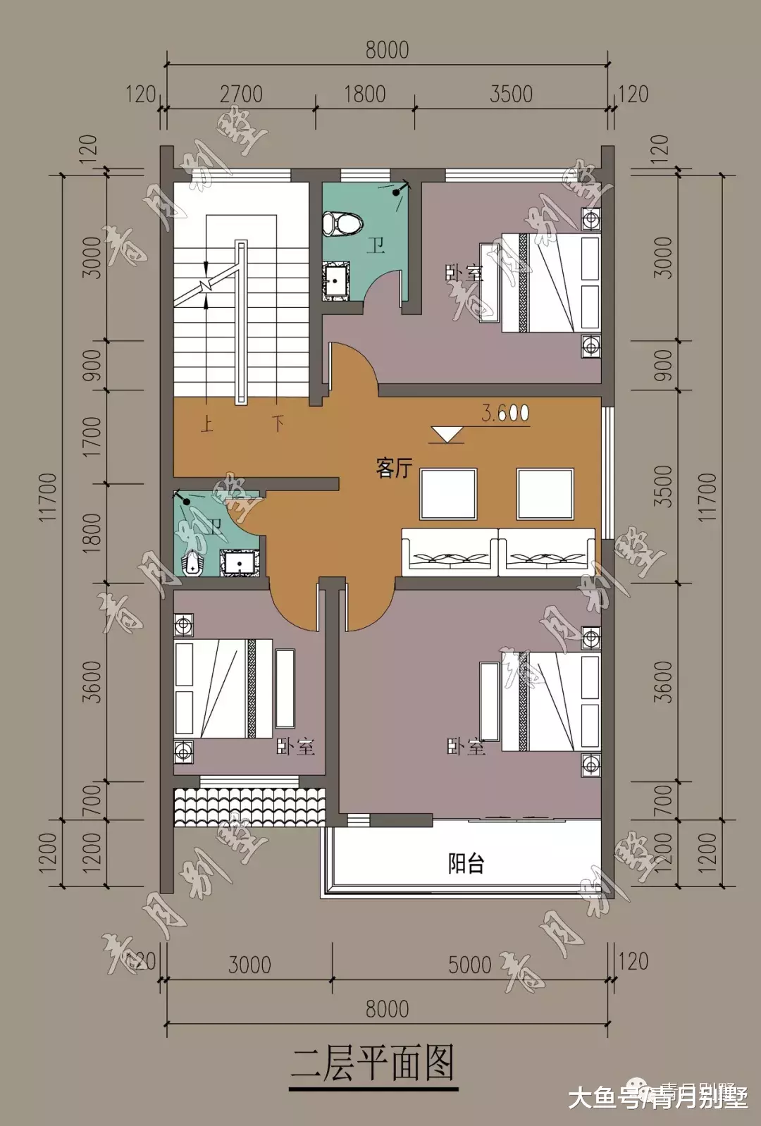 8米×11.7米三层精致现代小别墅，小面宽也可以美得冒泡