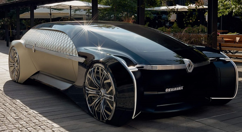 雷诺：一个拥有自动和电动轮的起居室的汽车