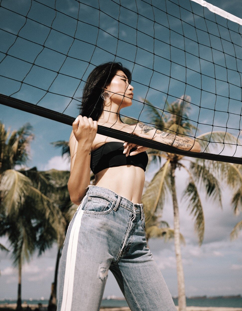 美女和网的一次完美结合