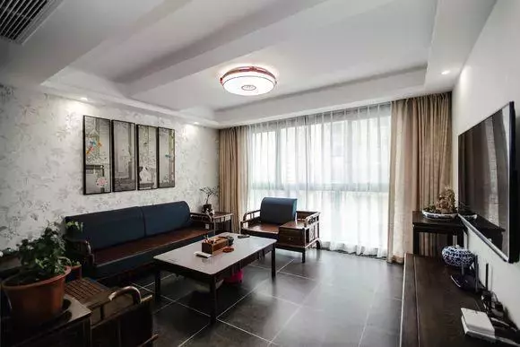 150平新中式風裝修入住了，總共31萬大部分是自己設計，曬曬裝修