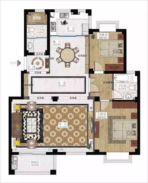 138㎡新房房完工收房，剛進門就美到了，迫不及待曬一曬！