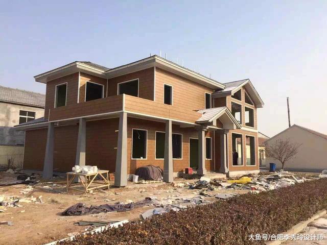 农村住平房太吃亏, 老爸琢磨用轻钢结构加盖2层, 成村里豪华洋楼!