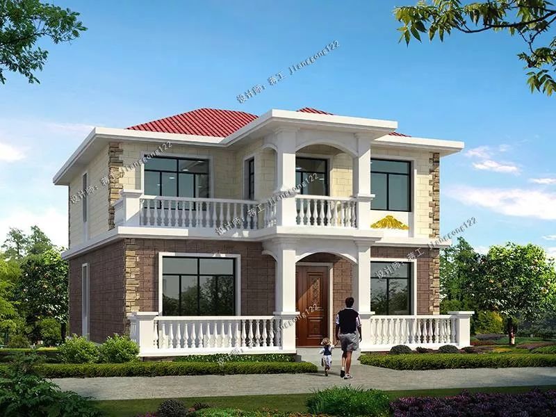 30万能建什么样的农村别墅，5款设计图告诉你，建成这样真有面