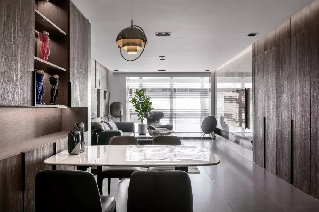 沉稳风私宅，把真正的巨石搬进家里！