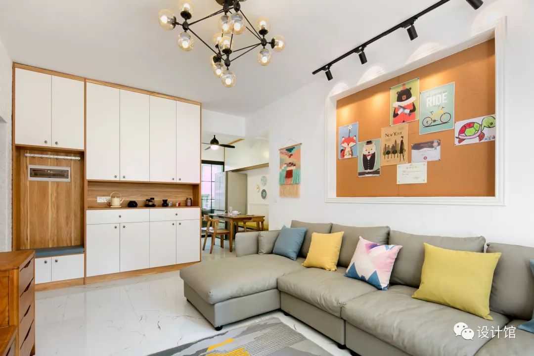 101㎡舒适北欧，简洁干净，素雅温馨