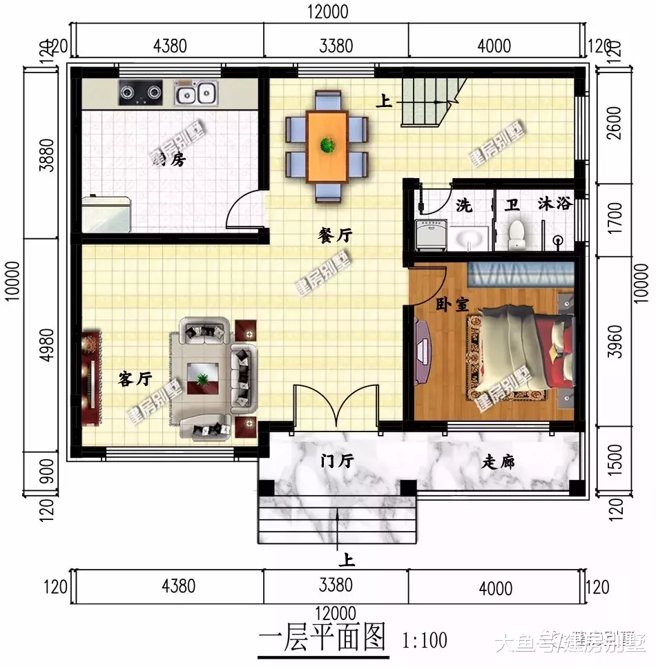 25万建一栋漂亮的两层别墅，在老家这两款户型建的多