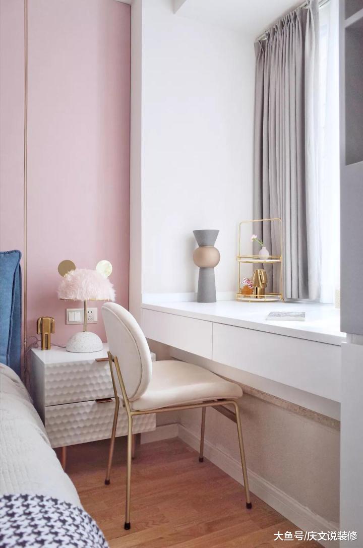 110平标准三房清新又温暖，收纳空间满满还颜值在线