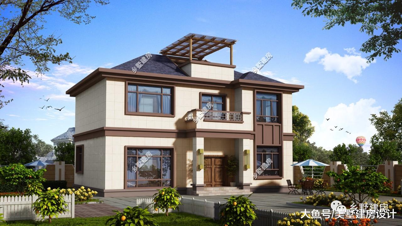 老家有地就是好，22万就能建一栋漂亮别墅，回乡建一栋太实用了