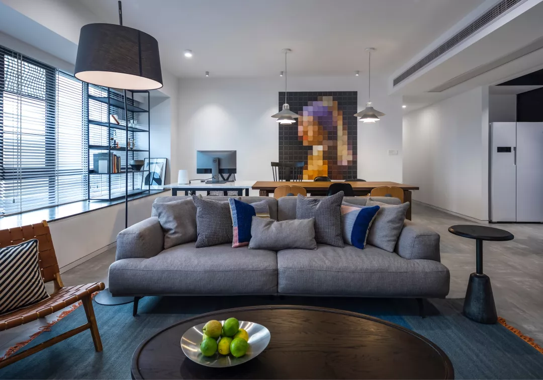 152平的现代风三居室，大气的硬装和优雅的软装结合