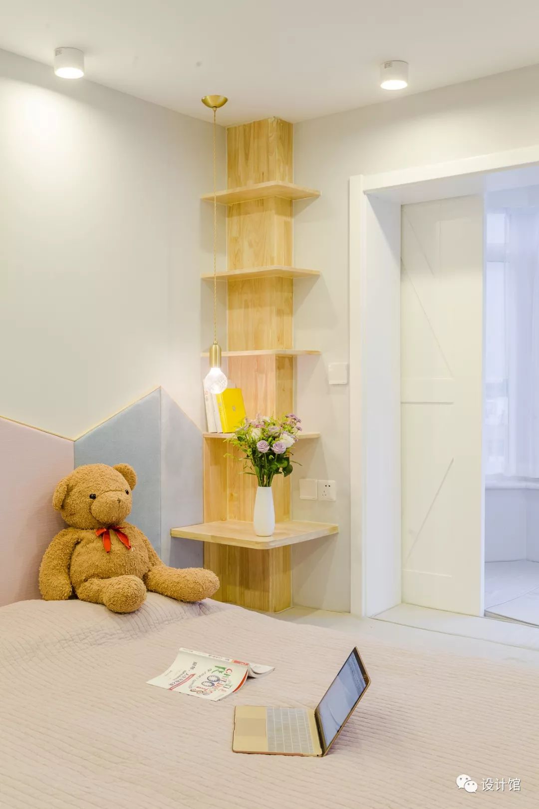 128㎡简约复式，就因阳台改成滑滑梯，邻家孩子来了都不肯走了