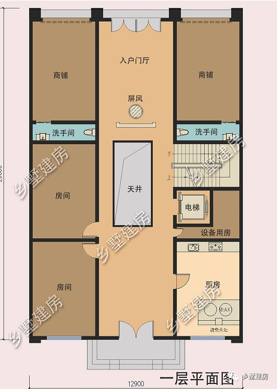 新农村自建别墅最佳户型, 精选前6名, 第1到底有多漂亮?