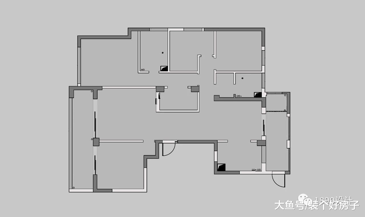 180㎡四口之家，户型缺陷变亮点，看完她家想把自己家拆了！