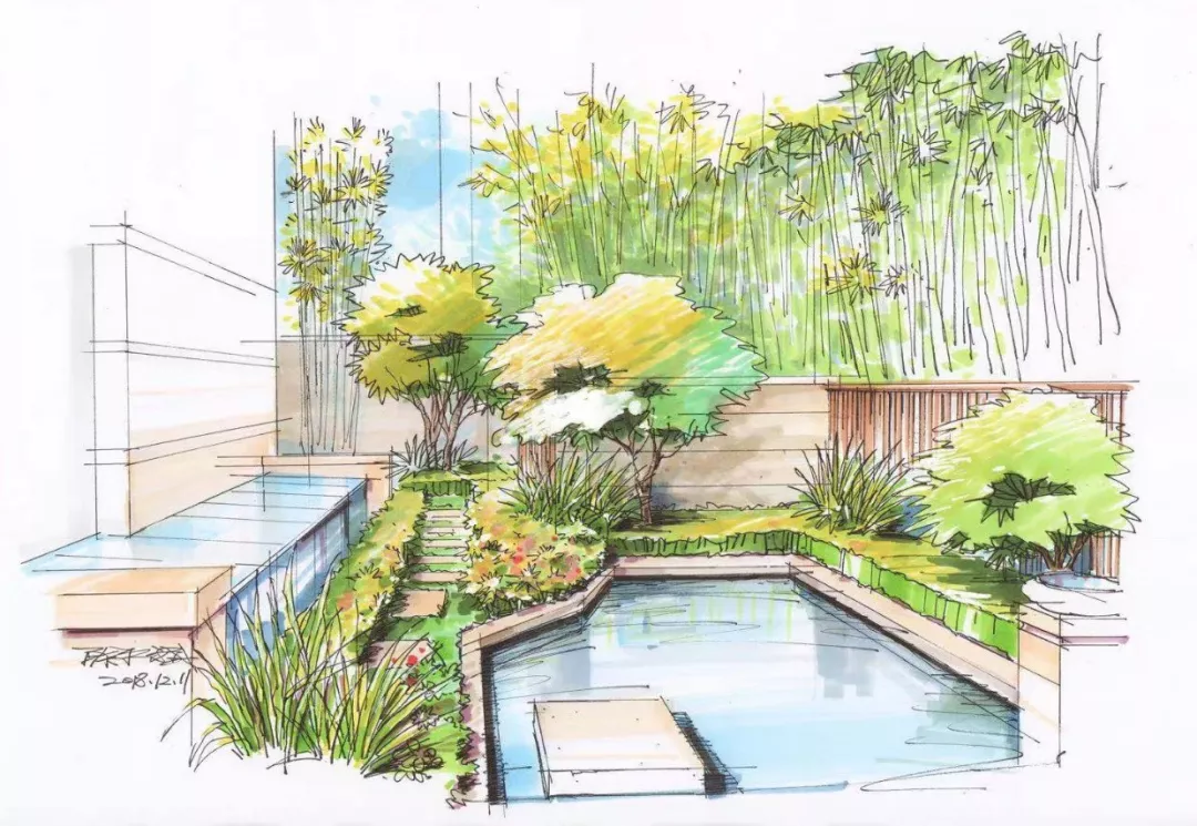 景观手绘实战教程来袭，不容错过！