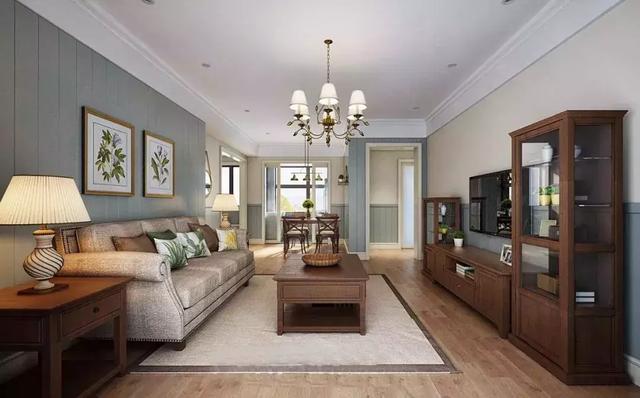 用石膏线装天花，客厅都美爆了！