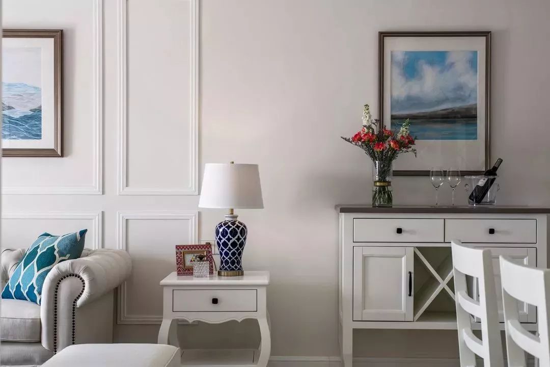 120㎡简约美式，现代舒适的档次，不厚重也不压抑！