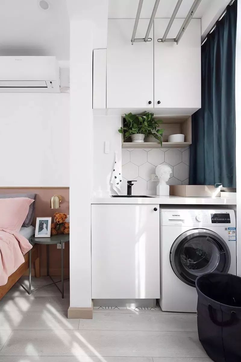 除了洗衣晾衣，阳台柜的设计！哪种适合你？！