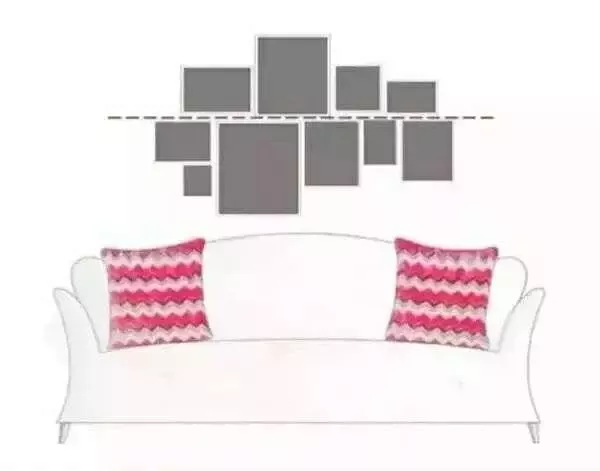 大白墙看腻了？试试这些挂画，让你家沙发背景墙比别人家的好看！