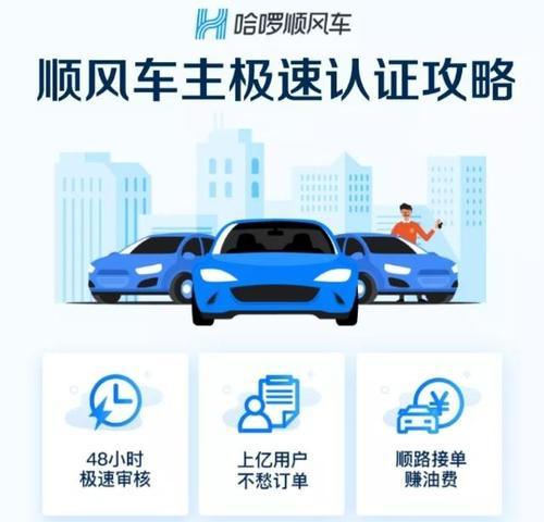 哈啰出行順風車主認證條件