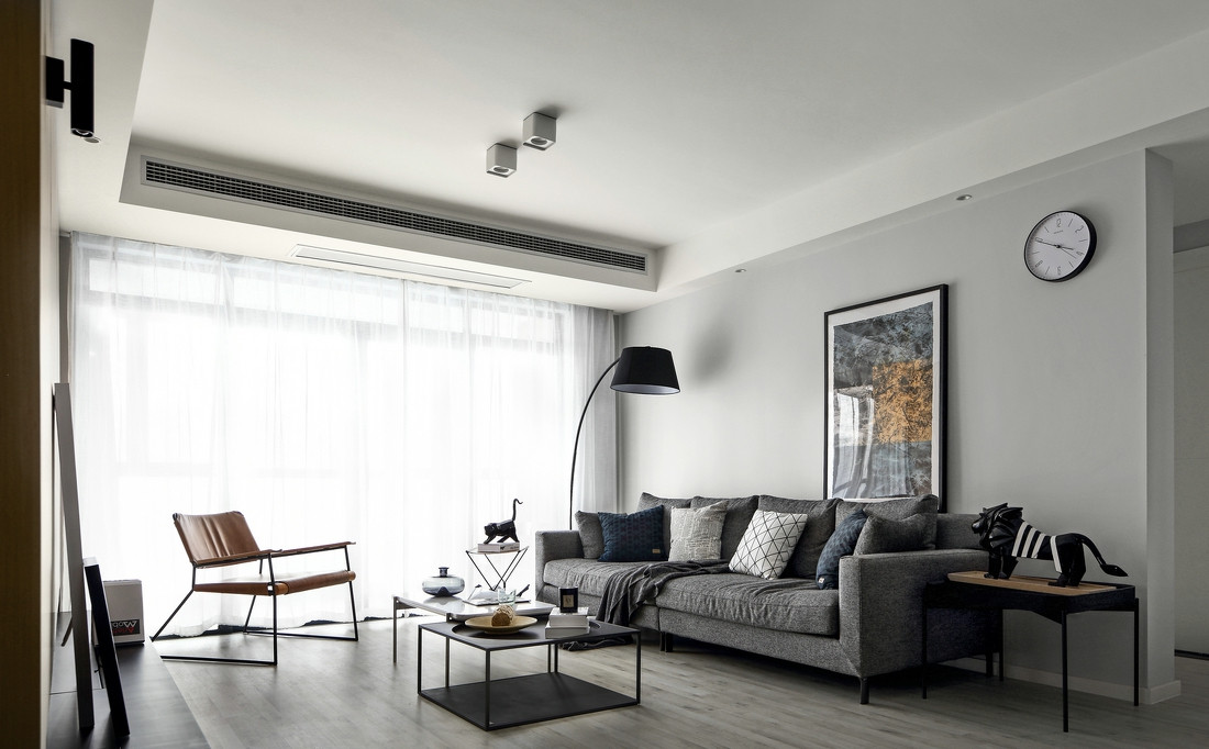 西安鑫苑大都汇125㎡简约案例赏析