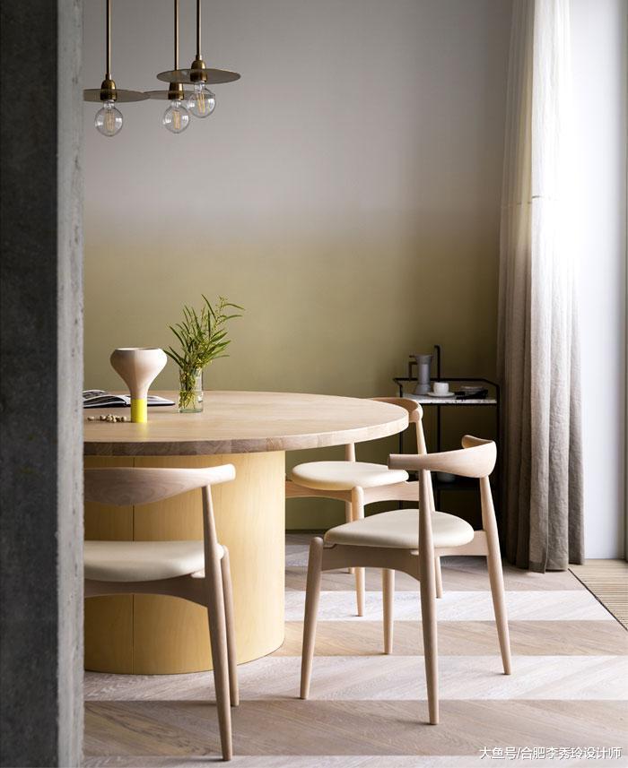 承重柱變隔斷柱，木板成電視墻，合肥110㎡的房子設計，真是創意滿滿