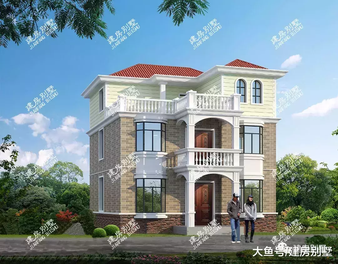 簡單實用的自建房戶型，在農村，百分之九十的人選擇這樣蓋