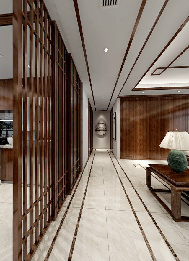 绿地朝阳中心155平三房新中式，大客厅大气派，不出意外很多跟风