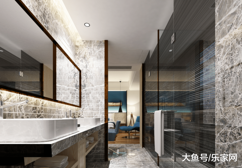 原来内行人都设计这种卫生间，收纳真有型，回家照着装