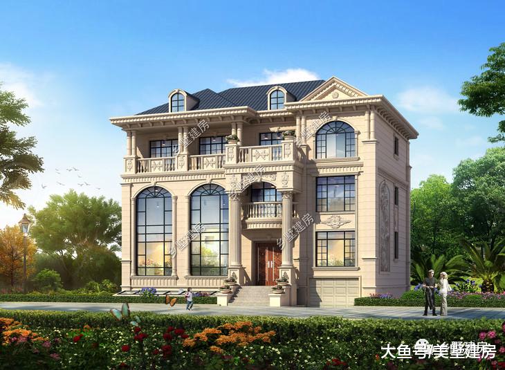 15x10米的法式别墅，不及上亿豪宅，却是平民百姓的心头好！