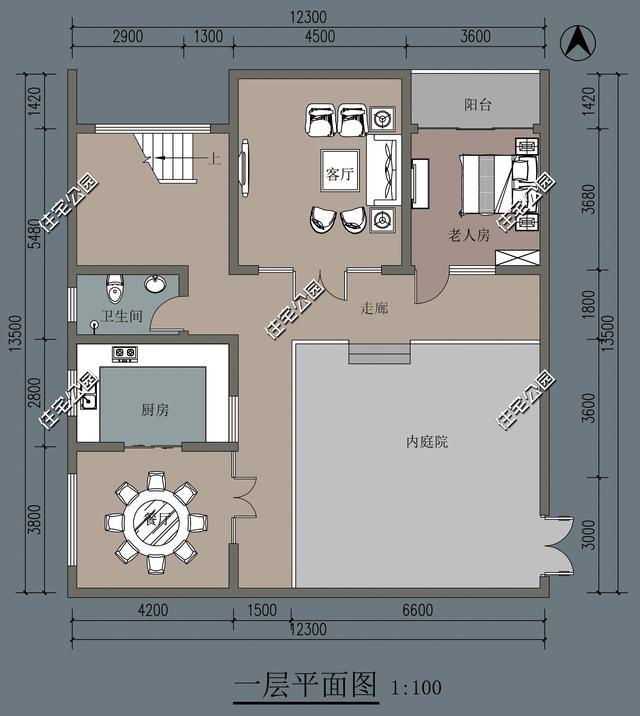 2018年度超受欢迎的7套农村新中式户型, 第7套25万就能建