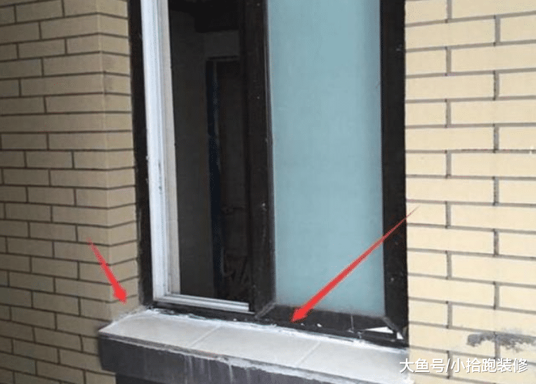 业主说窗台这样处理，永远都不会渗水，然而朋友却让他砸掉