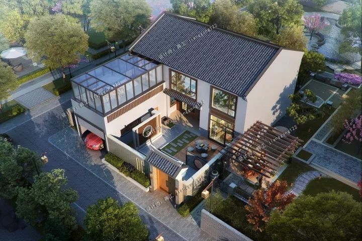 自建房就应该选中式，5款中式别墅设计，这才是属于中国人的风格