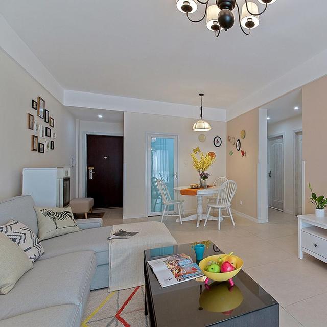 简约装修，简美中透着一股暖暖的温情，适合过日子的装修