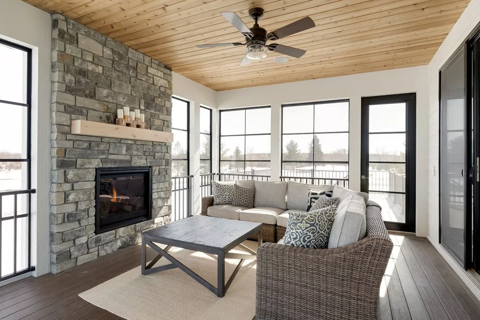 一楼和顶楼有个这样的阳光房，胜过千万豪宅！