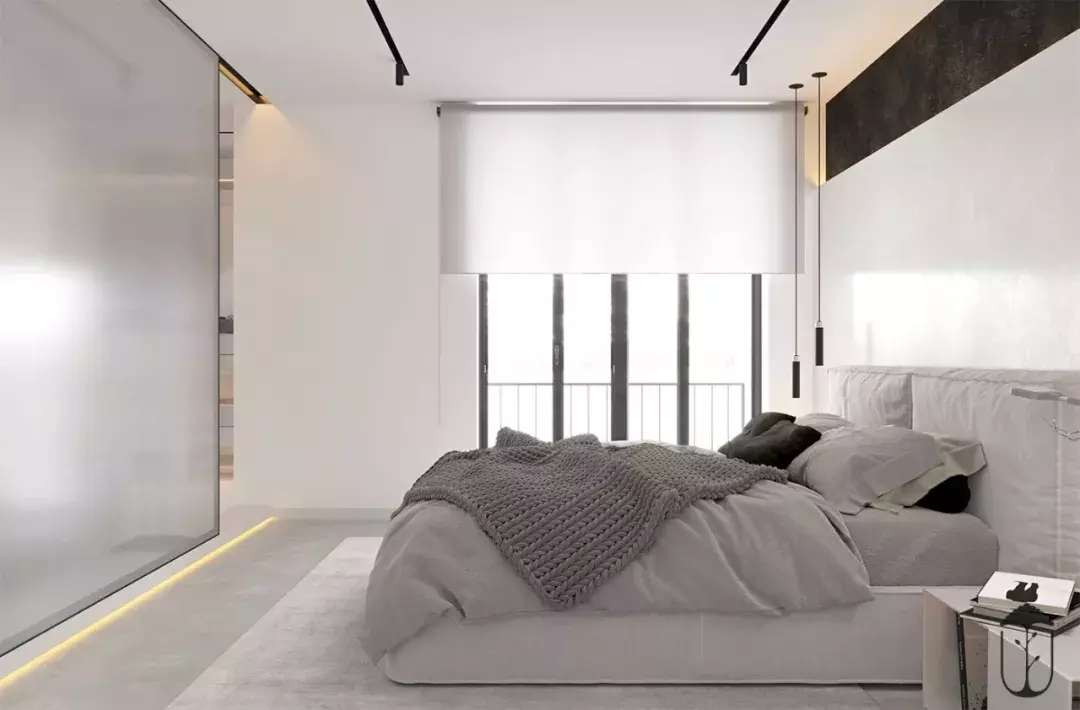 静谧与优雅，用灰与白演绎纯色极简住宅！