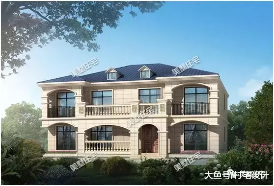 4款二层农村别墅，每款都带6居室，再也不用纠结建三层
