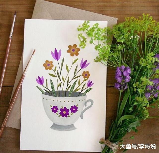 很舒服的一句话，简单干净，直抵心灵！