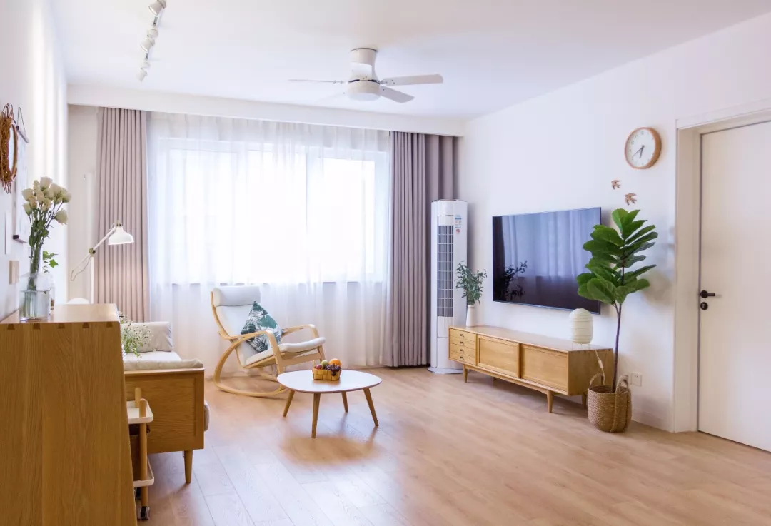 138平的日式风三居室，在简洁当中透露出温馨感