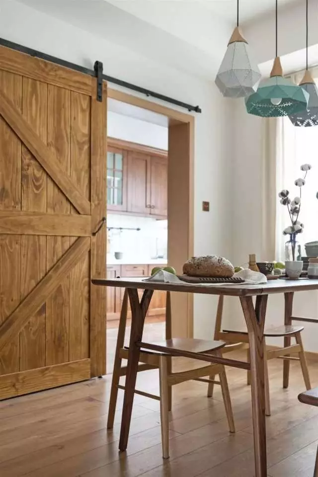 清新自然的124平宜家风三居室, 邻居们都说好, 门槛都被踏破了!