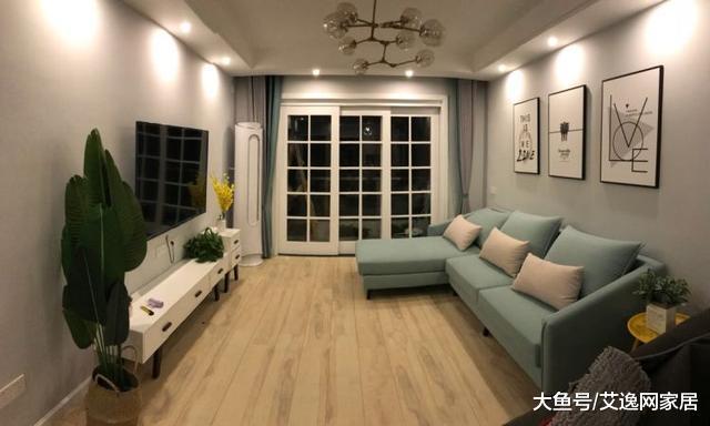 婚后五年買套房，91平北歐風裝修21萬，老婆心心念的房子終于有了