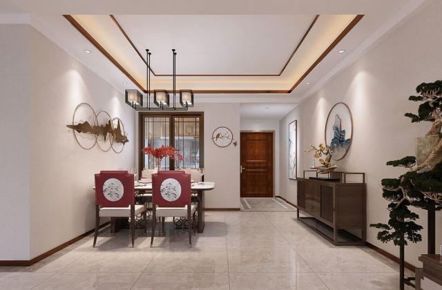 136平米装中式别再老土了，人家新房中式这么装简约优雅百看不厌