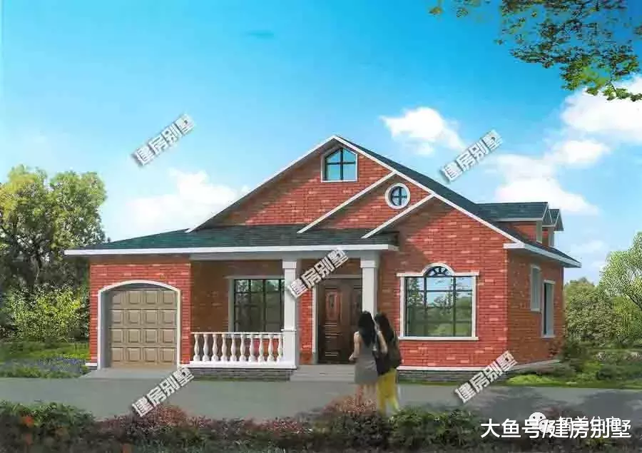 红外观设计的一层别墅，主体含门窗16万，养老有它就够了