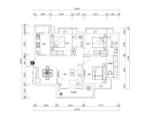 终赶在年前装修完成的110平三居室，家具已入场，忍不住先秀一波